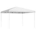 13' x 13' Pop Up Canopy Tent, Instant Sun Shelter, Tents for Parties, Height Adjustable for Outdoor, Garden, Patio, Parties, White