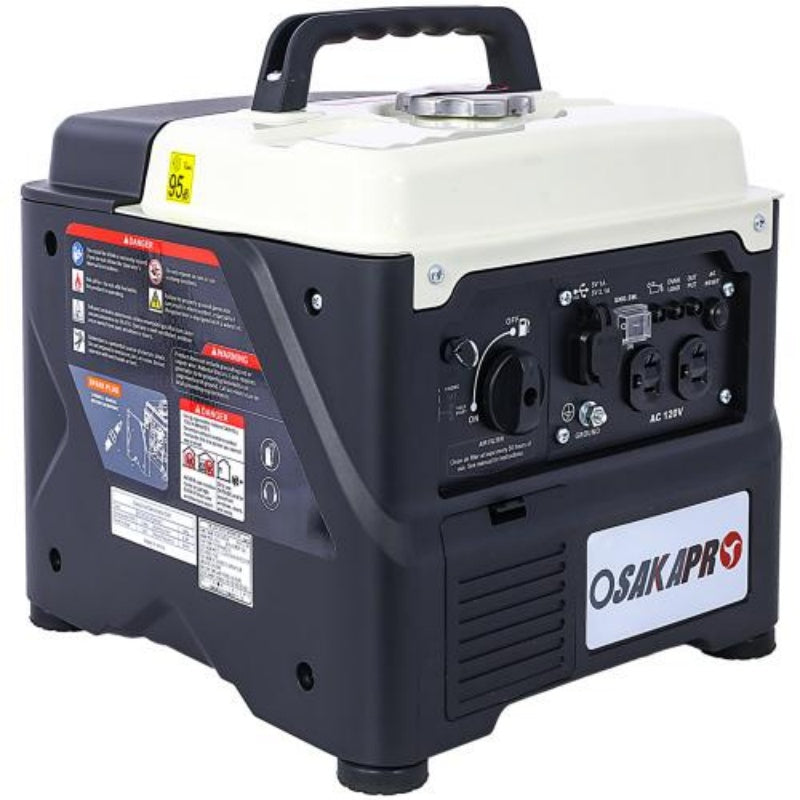 Portable 1200W Ultra-quiet Gas Engine Inverter Generator, EPA-compliant, With Eco-mode Function, Ultra-lightweight, Suitable For Home Backup And Camping