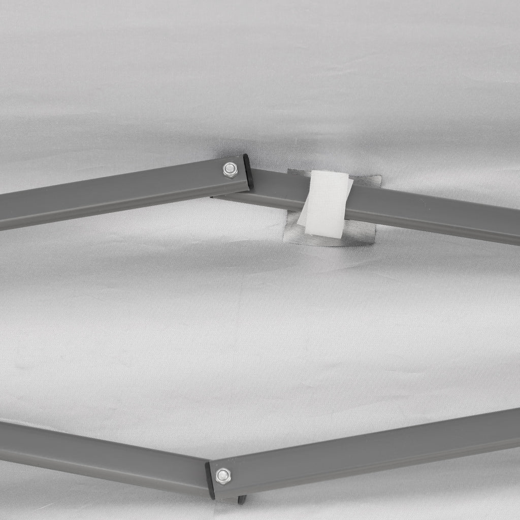 Outsunny 10' X 19.2' Pop Up Canopy Tent, Heavy Duty Tents For Parties, Outdoor Instant Gazebo Sun Sh