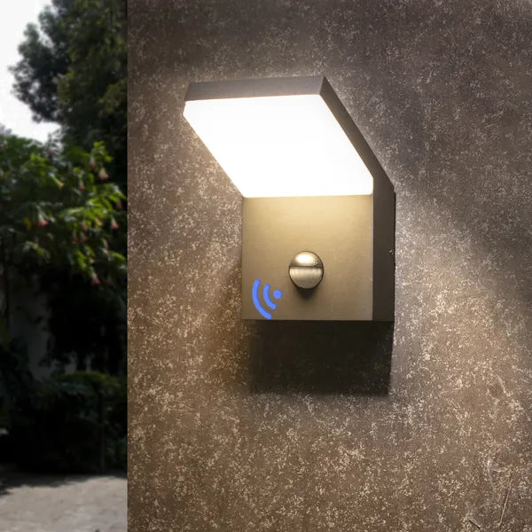 Inowel Wall Light Outdoor LED Wall Mount Lamp Wall Sconce Lighting With Motion Sensor Lantern Fixture 19217