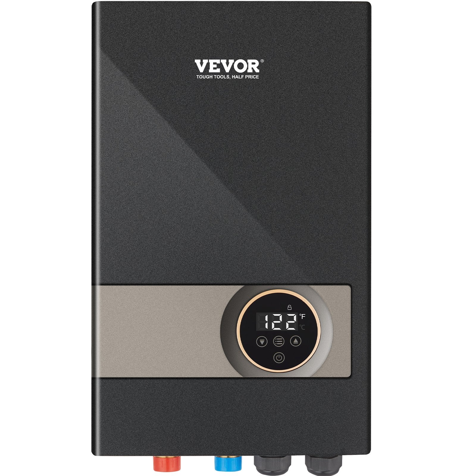 Instant Water Heater, 18kw Electric Tankless Water Boiler, Digital Temperature Display & Easy Installation & 24-Hour Water Supply, For Kitchen Bathroom Shower Mall Salon Shampoo ETL Listed