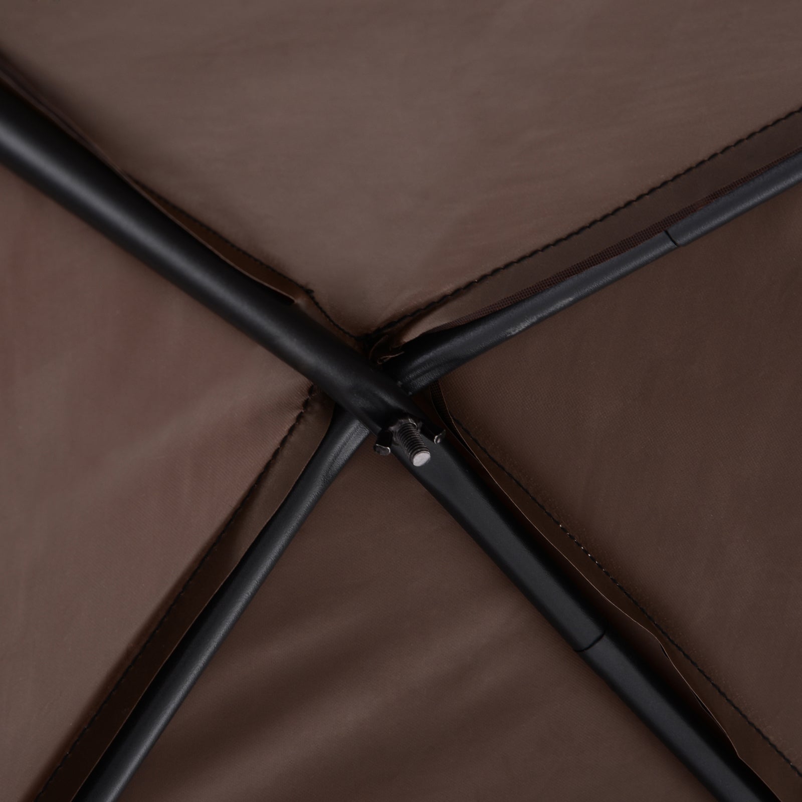 4.6' x 4.6' x 5' Outdoor Dog Kennel, Welded Wire Heavy Duty Dog Run, Dog Kennel Outside with Waterproof & UV Resistant Cover, for S&M Dogs, Black