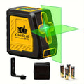 Laser Level, 100Ft Self Leveling Cross Line Lasers, Green Beam Leveler Tool, With Self-leveling, Manual, Pulse Mode, Lazer Level With 360 Degree Magnetic Base And Battery