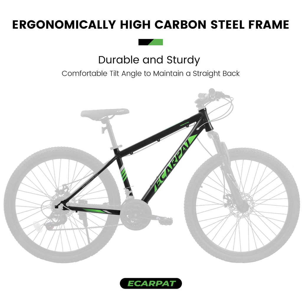 A27366 27 Inch Mountain Bike 21 Speed, Suspension Fork, Aluminum Frame Disc Brake, Mountain Biking For Both Men And Women.