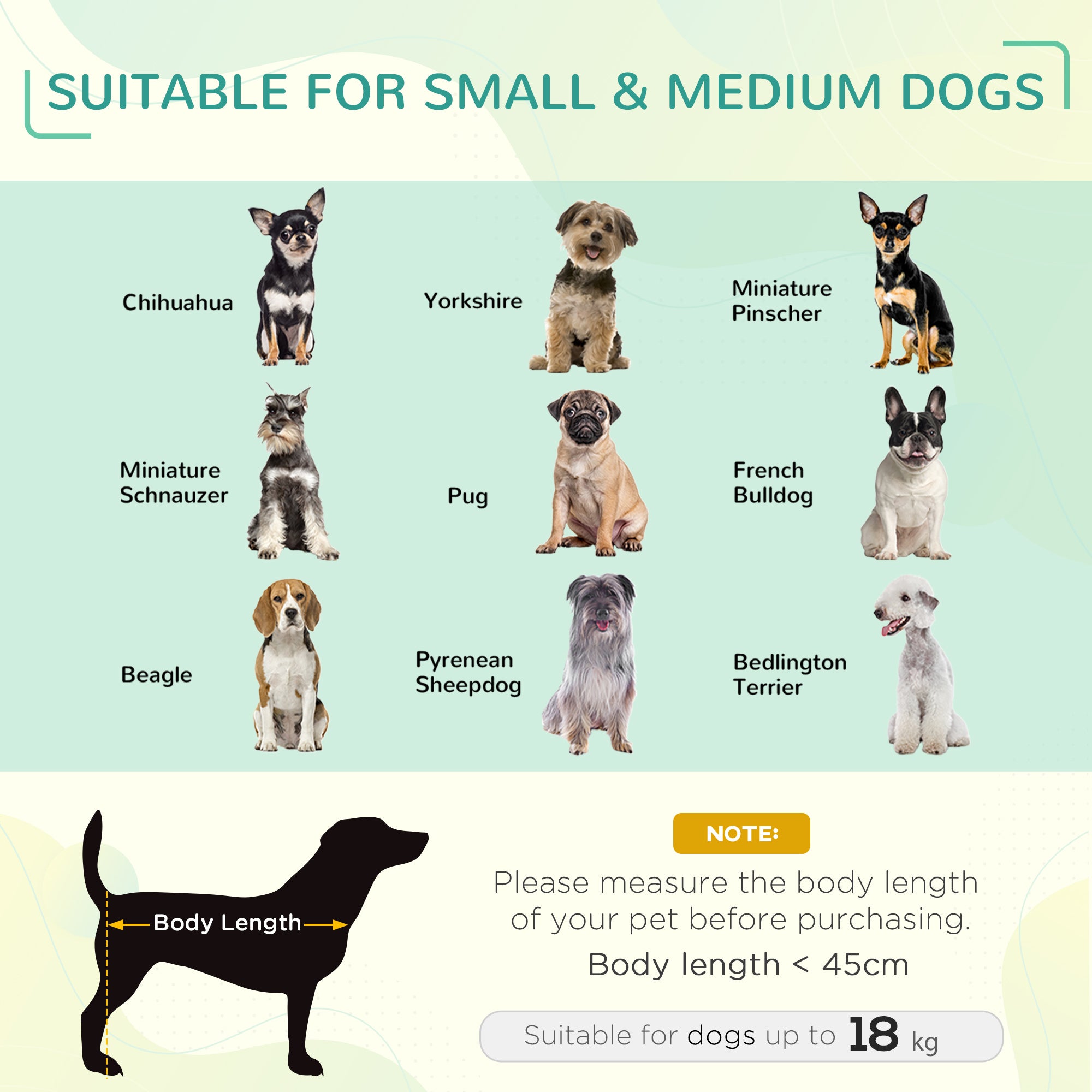 Elevated Dog Bed with Breathable Foldable Pet Cot with Heavy Duty Frame