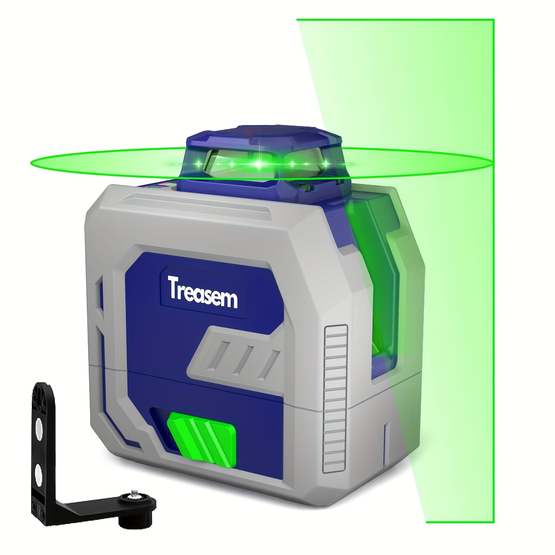 Laser Level, Self-leveling Laser, Rechargeable Measurement Tool With Type-C Charging Port For Building Construction, Hanging Pictures, Calibration, Tiling