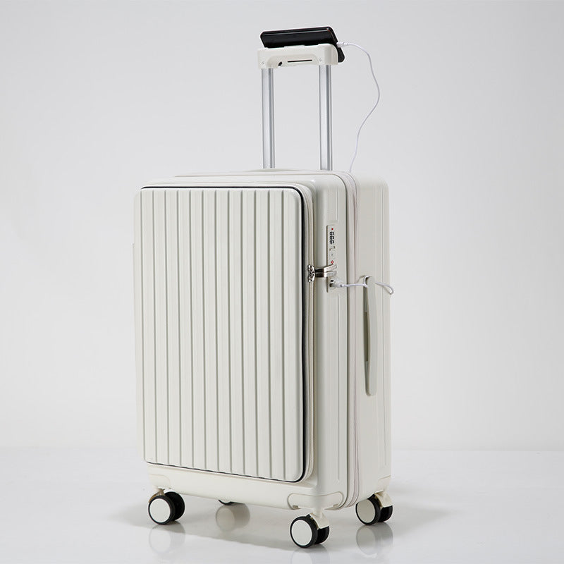 New ABS Business Front Opening 20-inch Luggage