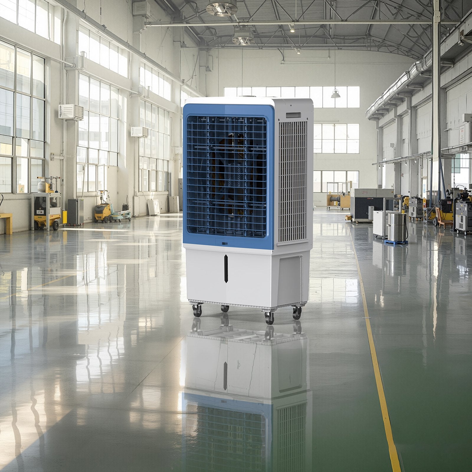 Evaporative Air Cooler 4129 CFM With 12.7 Gal Water Tank Portable Swamp Cooler