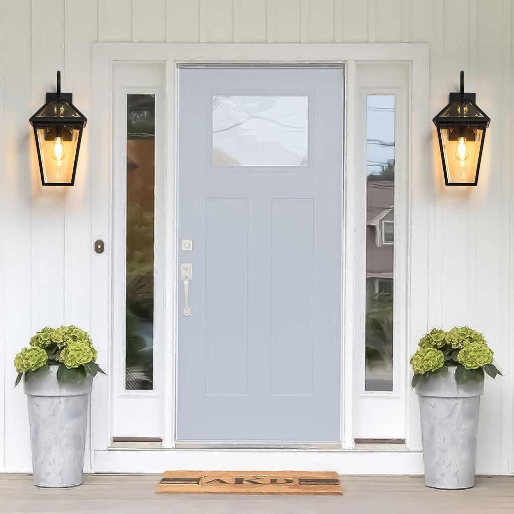 Modern Outdoor Waterproof Wall Lamp 2pack