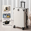 Suitcase Large Capacity Aluminium Frame Luggage