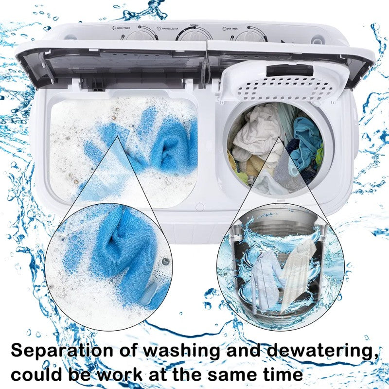 Automatic Gray Cover Washing Machine