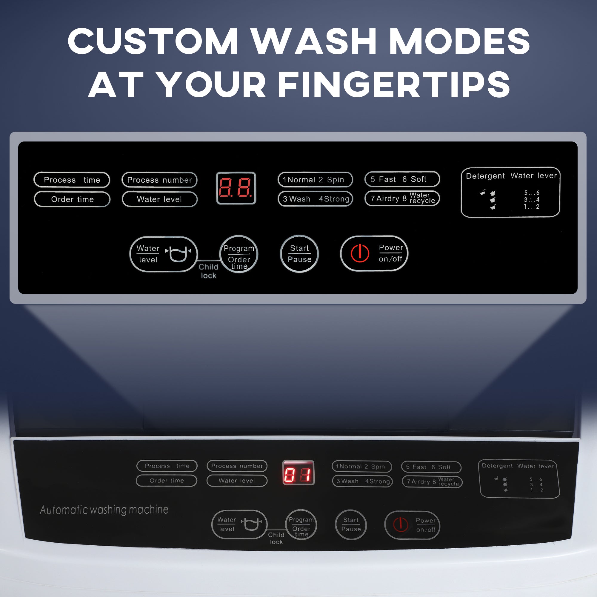 Compact Washer, Portable Washing Machine