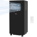 8000 BTU Mobile Air Conditioner, 345 Sq. Ft., AC Unit with Dehumidifier, Sleep, 24H Timer On/Off, Window Kit, Black