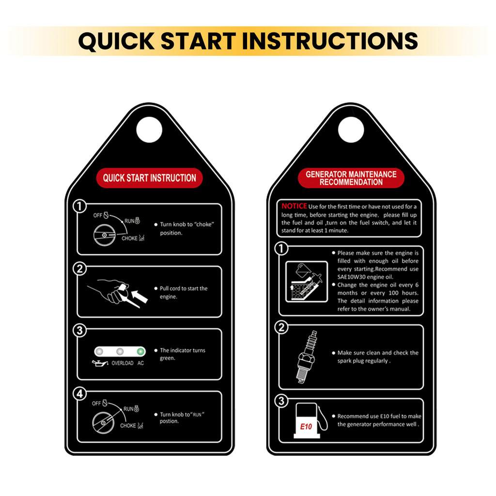 3.5KW Ultra Quiet Compact Portable Suitcase Inverter Generator Lightweight-Prohibited Platform-Amazon-Walmart-Temu