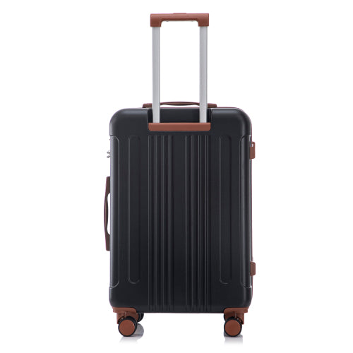 20   24  28  3 Pcs Set In ABS Spinner Wheel Luggage, Carry On Suitcase, Matching Color, TSA Combination Lock