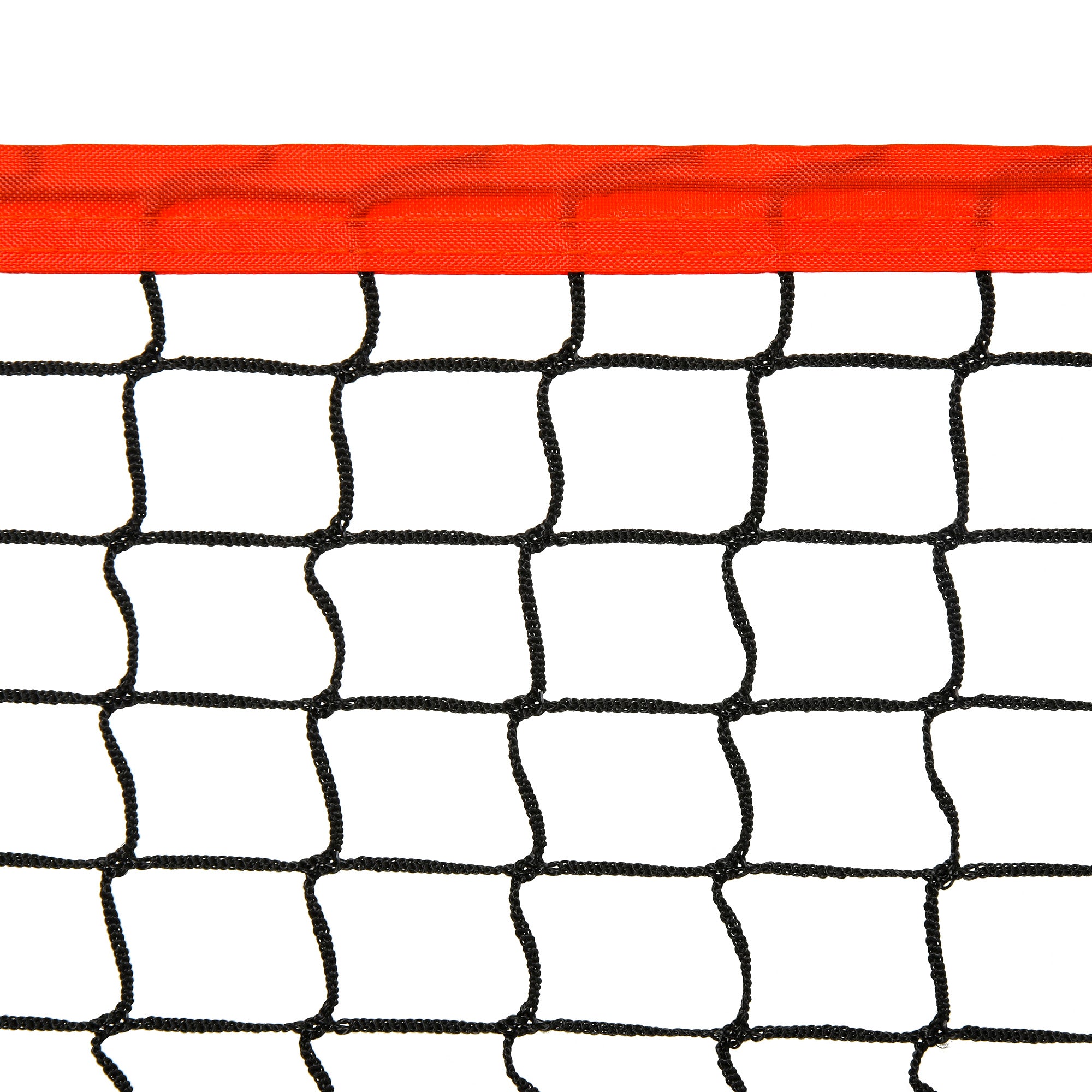 10ft Portable Soccer Tennis/Pickleball/Badminton/Mini Tennis Net w/ Sideline for Training with Included Storage Bag, Red